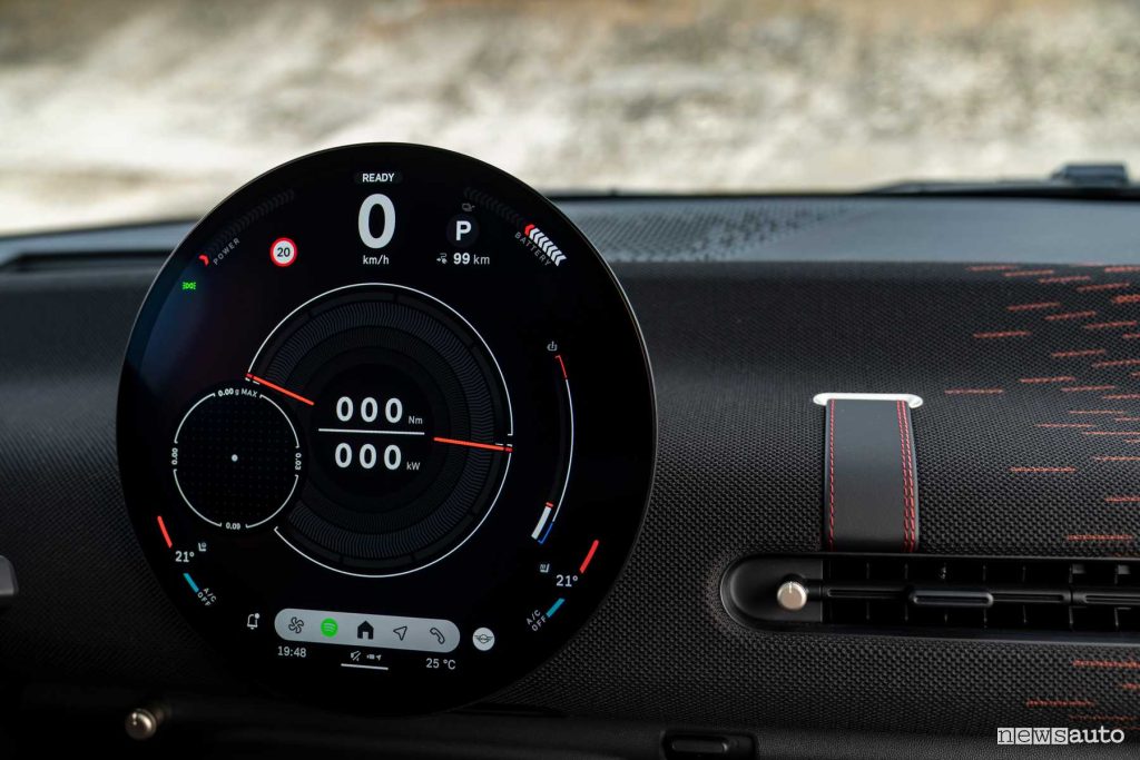Mini John Cooper Works Electric display circolare