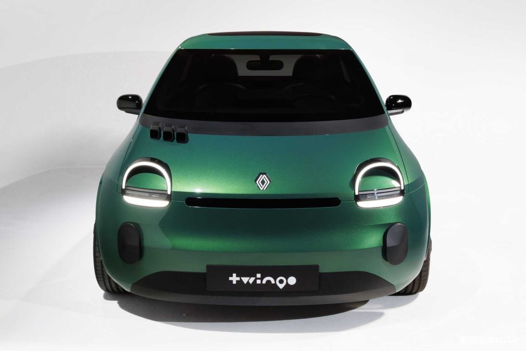 Renault Twingo E-Tech Electric Prototype frontale