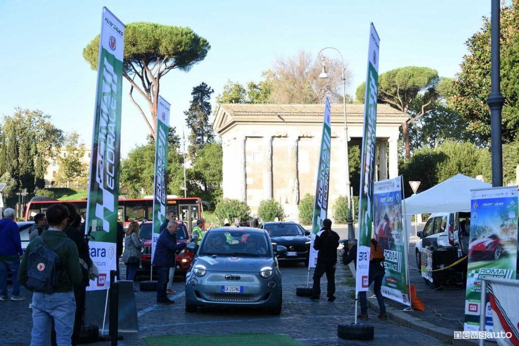Roma Eco Race 2024 partenza da Roma Piazza Bocca della Verità