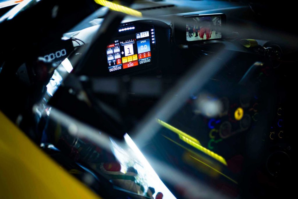 Abitacolo Ferrari 296 GT3 CIGT Sprint Monza 2024