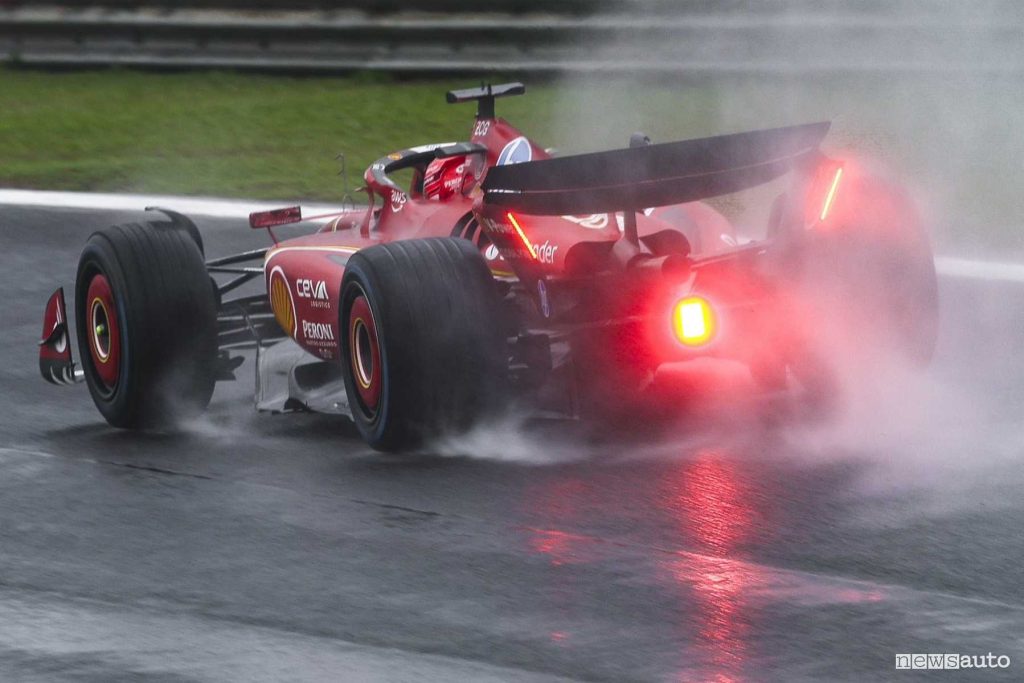 Qualifiche Brasile Formula 1 2024 Ferrari Leclerc pioggia