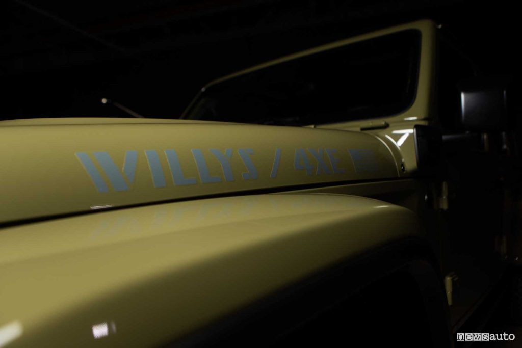 Jeep Wrangler Willys '41 4xe decalcomanie