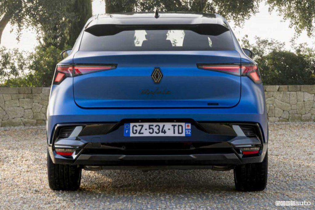 Renault Rafale E-Tech 4x4 Esprit Alpine posteriore