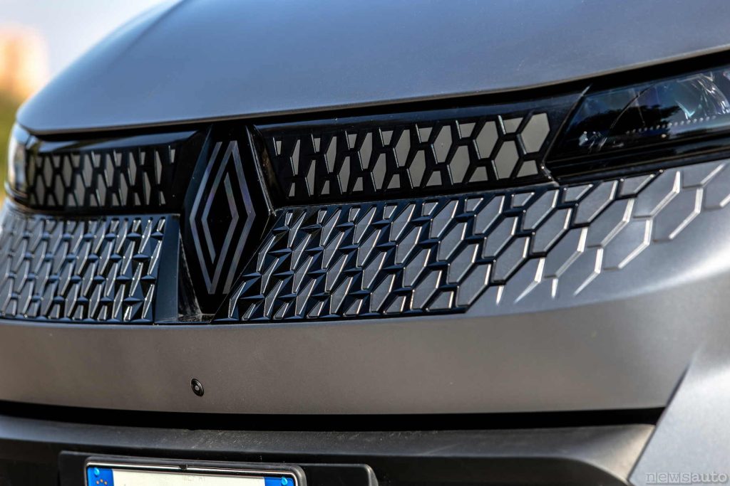Renault Scenic E-Tech Esprit Alpine griglia anteriore