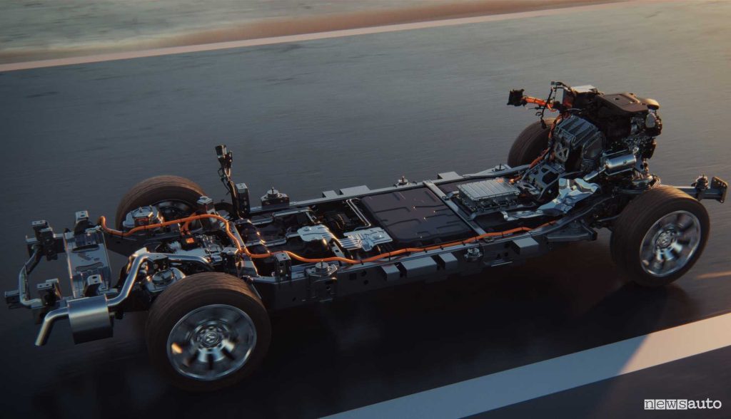 Piattaforma STLA Frame per applicazioni con range extender REEV