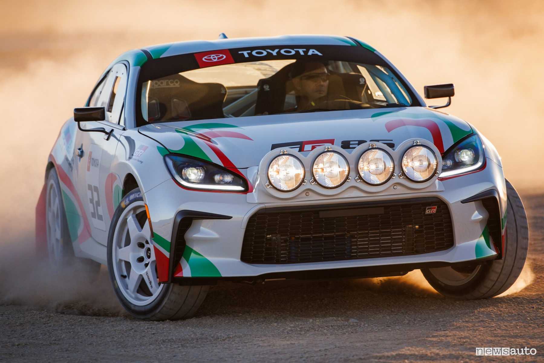 Toyota GR86 Rally Legacy Concept, tributo ai rally