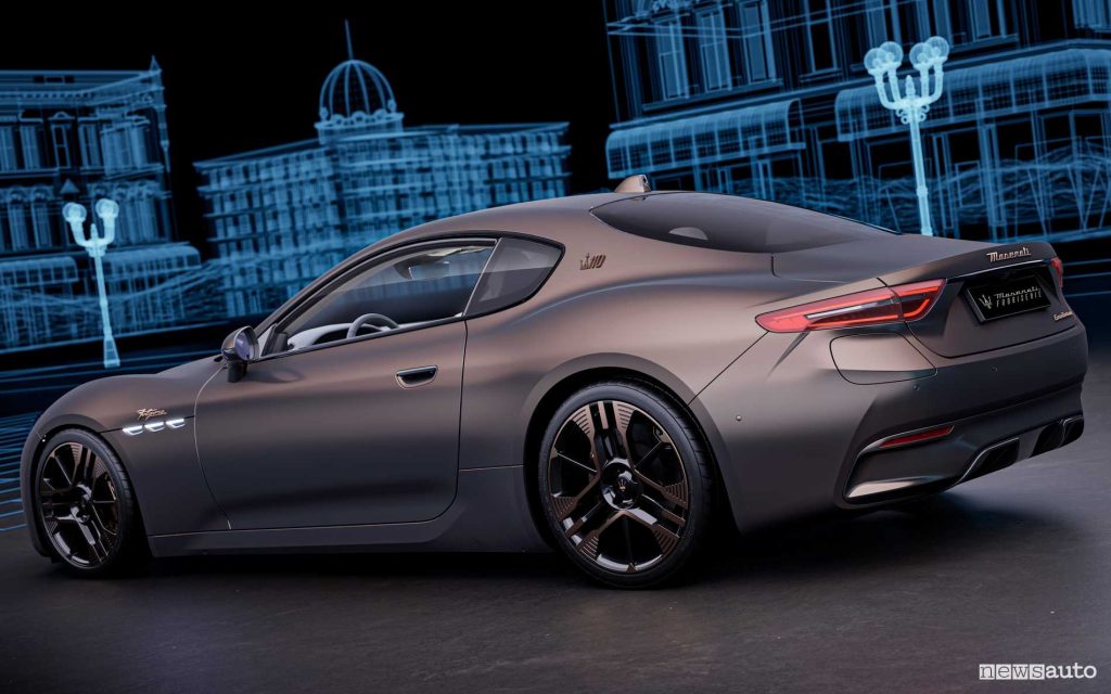 Posteriore Maserati GranTurismo Folgore 110 Anniversario Rame Folgore
