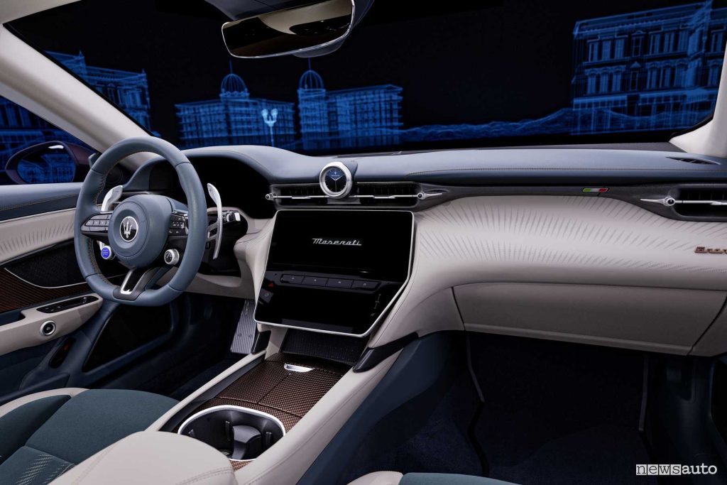 Abitacolo Maserati GranTurismo Folgore 110 Anniversario Rame Folgore