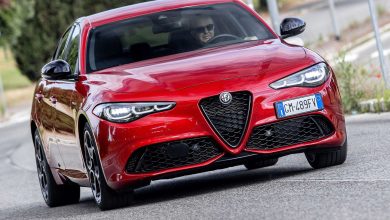 Alfa Romeo Giulia Veloce Q4 su strada