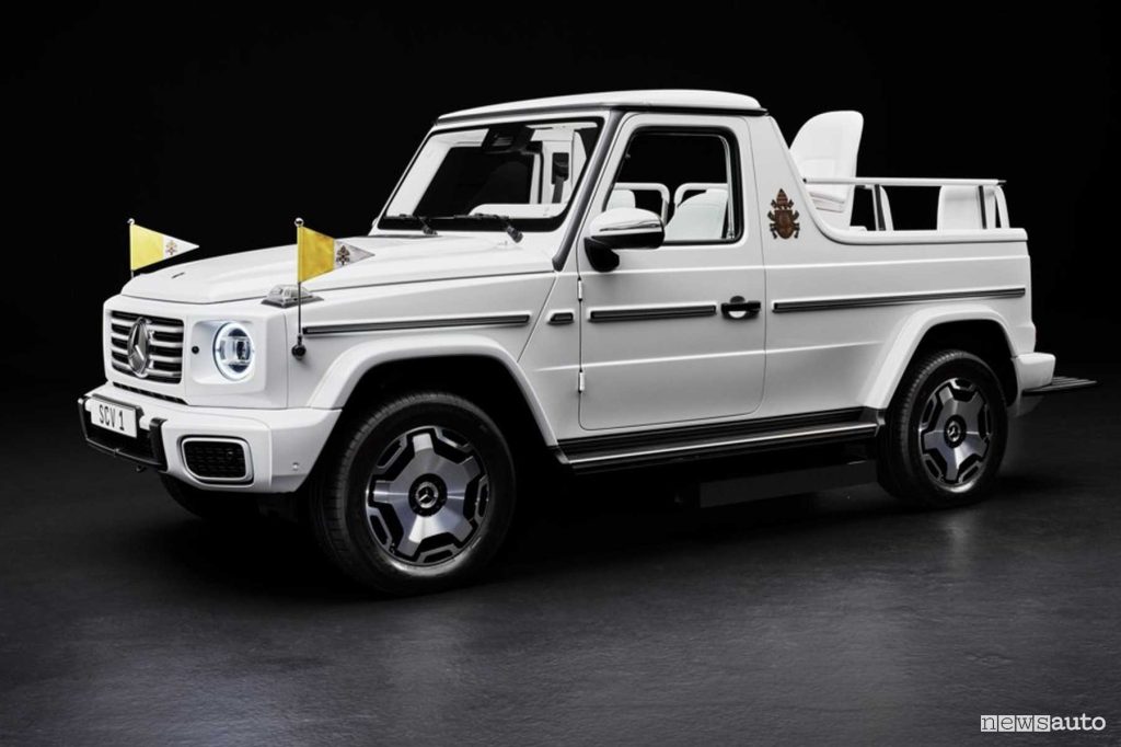 Mercedes Classe G Papamobile elettrica