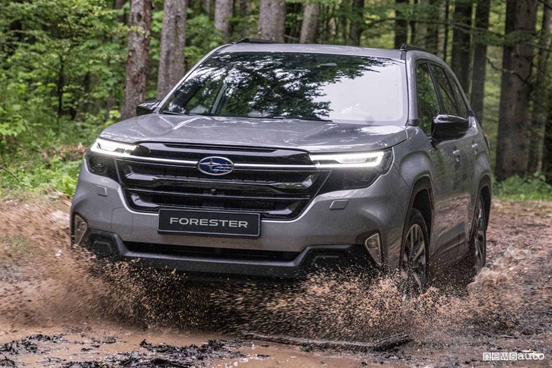 Subaru Forester 2025 sullo sterrato