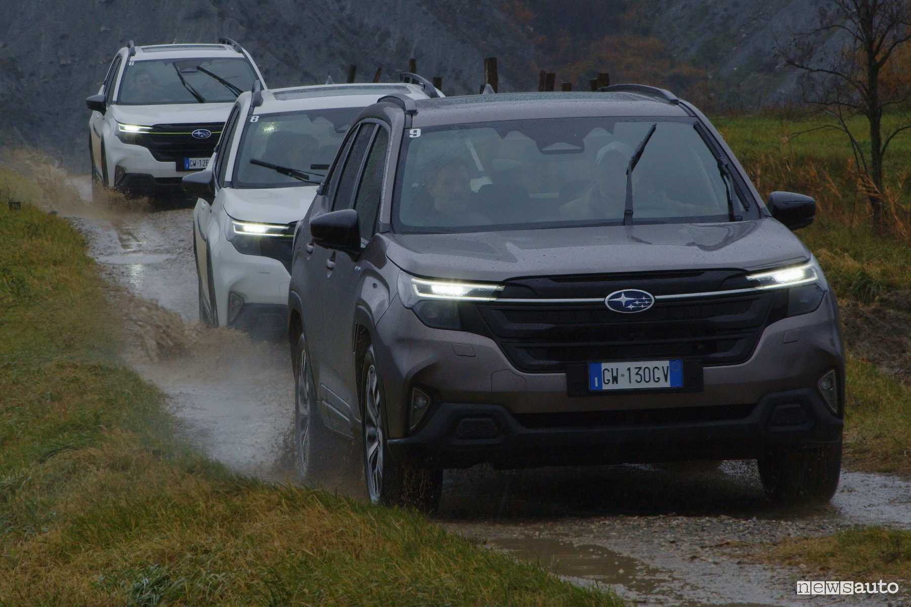 Subaru Forester 2025 sullo sterrato