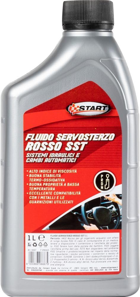 Olio specifico per servosterzo è un olio idraulico