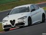 Alfa Romeo Giulia Quadrifoglio Super Sport test in pista a Vallelunga