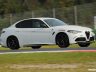 Alfa Romeo Giulia Quadrifoglio Super Sport test in pista a Vallelunga