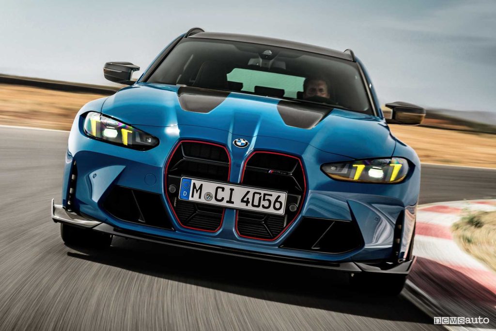 BMW M3 CS Touring in pista