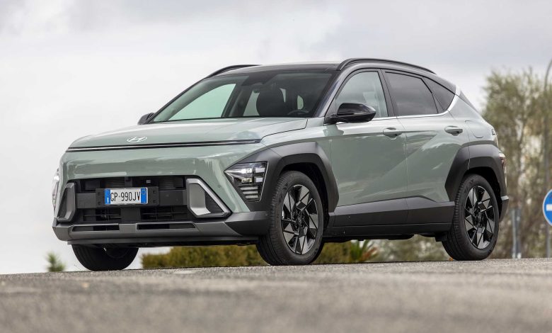 Hyundai Kona Hybrid 2024 anteriore