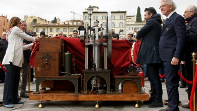 Restauro e messa a moto a Firenze del primo motore a scoppio della storia