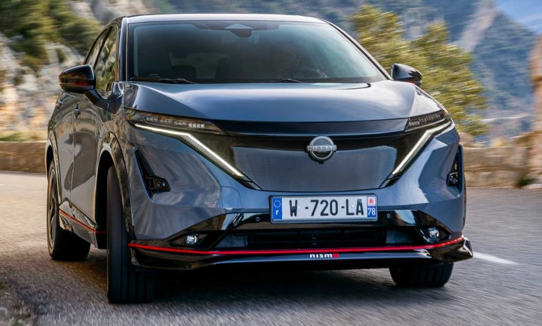 Nissan Ariya Nismo su strada