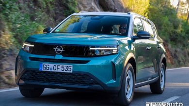 Opel Frontera 2025 prova su strada