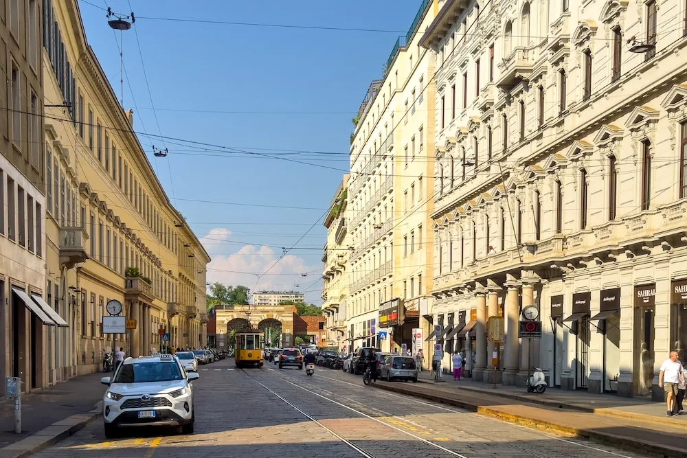 ZTL del Quadrilatero della Moda di Milano