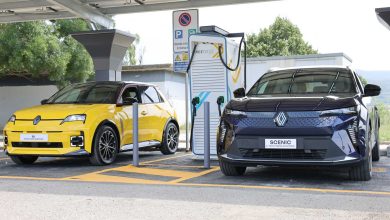 Ricarica rapida elettrica in autostrada Renault Free To X