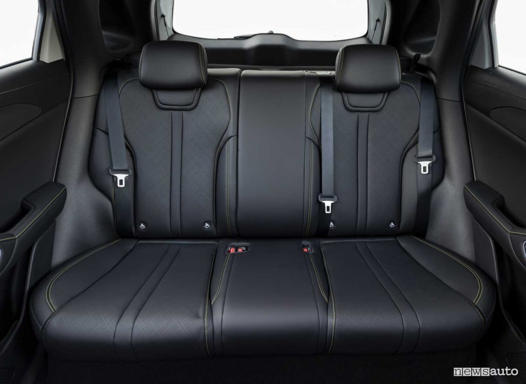 BYD Atto 2 sedili posteriori abitacolo