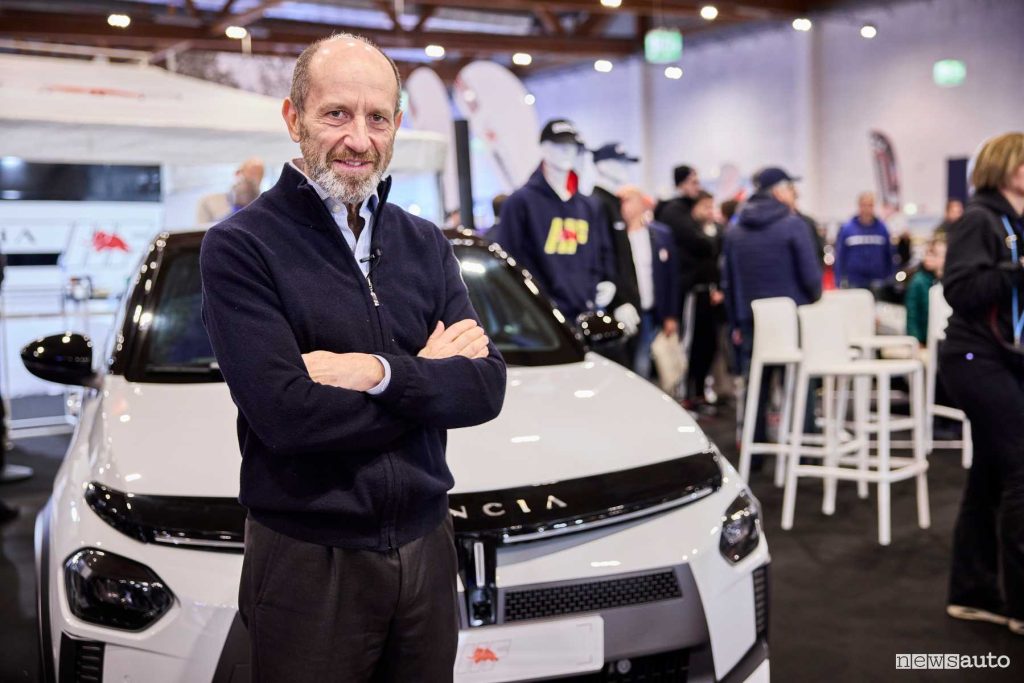 Luca Napolitano, CEO di Lancia al Rally Racing Meeting