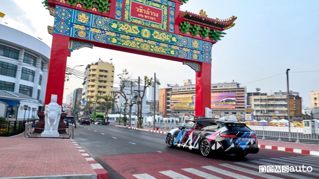 Safety Car MotoGP BMW M5 Touring a Bangkok
