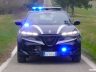 Alfa Romeo Junior della Polizia Locale frontale