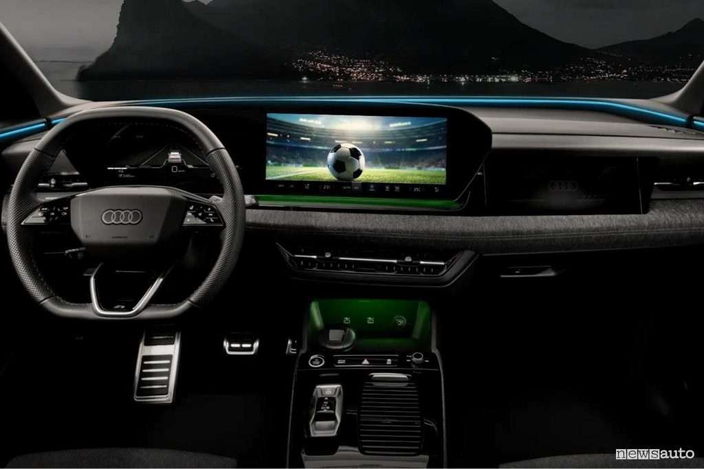 Calcio in streaming sull'Audi con DAZN