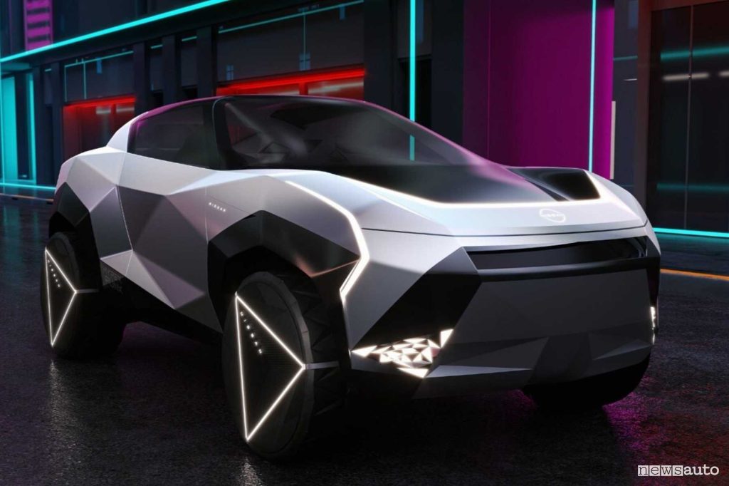 Concept Nissan Hyper Punk che anticipa le forma della Juke elettrica