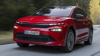 Skoda Enyaq Coupé Sportline su strada