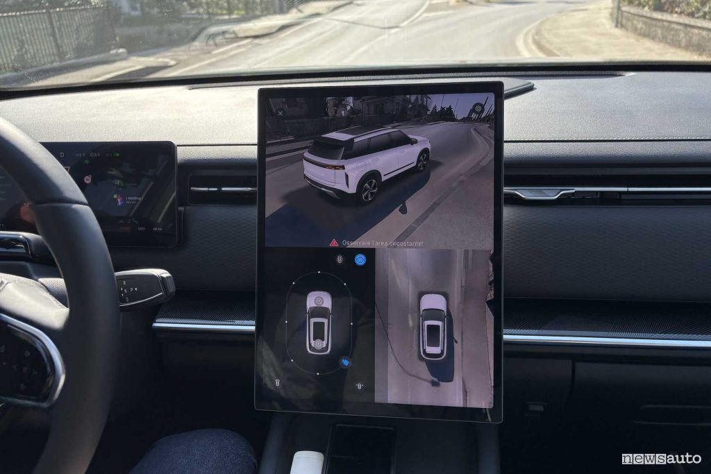 Jaecoo 7 Super Hybrid immagini in realtà aumentata agli incroci