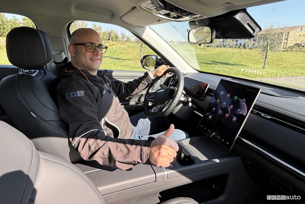 Marco Savo tester della Jaecoo 7 Super Hybrid