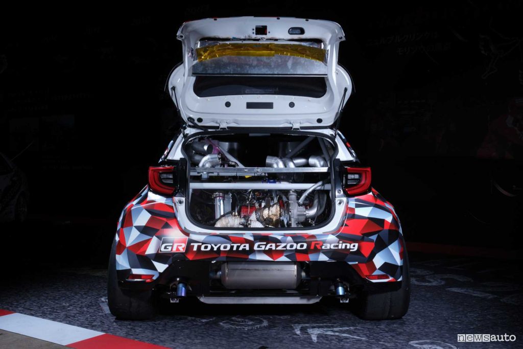 Toyota GR Yaris M Concept vano motore posteriore