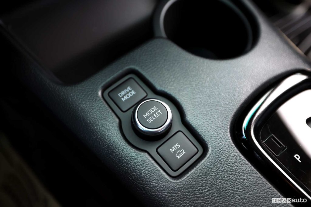 Toyota Hilux Hybrid 48 Volt manopola Mode Select
