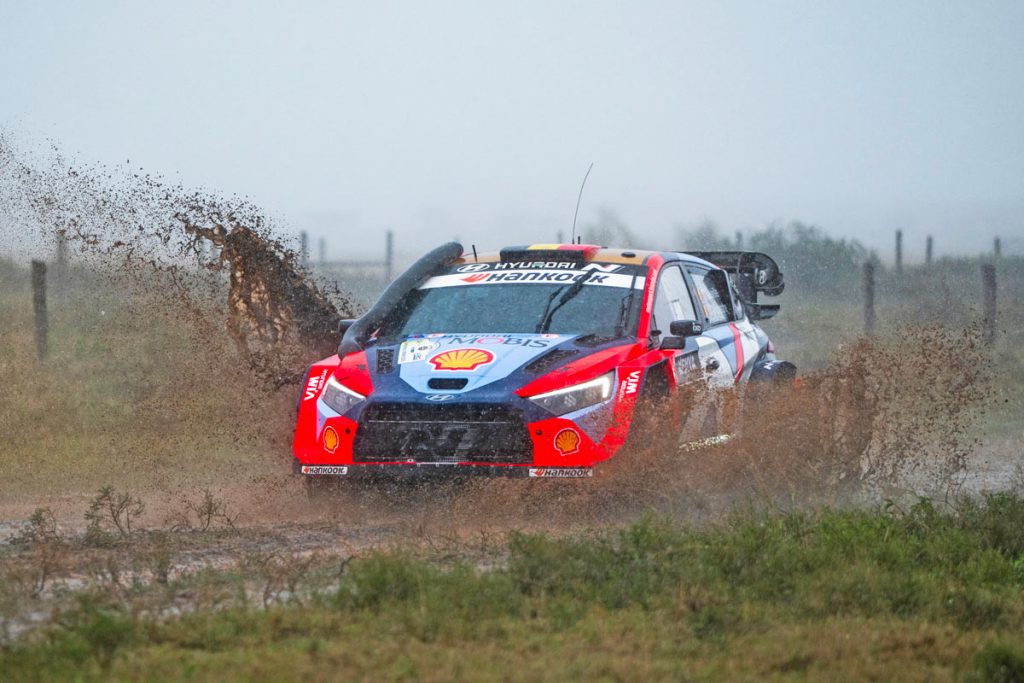 Safari Rally Kenya 2025 Hyundai Thierry Neuville