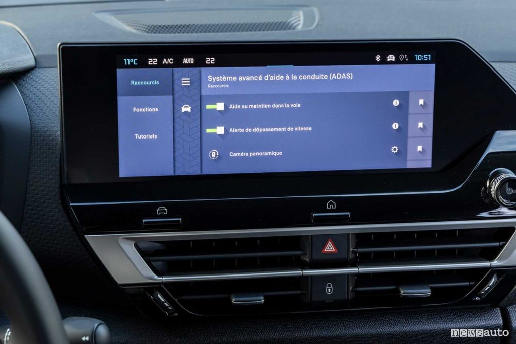 Citroën C4 Collection Display infotainment HD da 7” 
