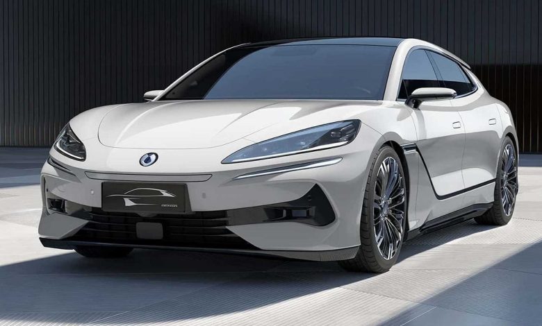 Denza Z9 GT anteriore 3/4
