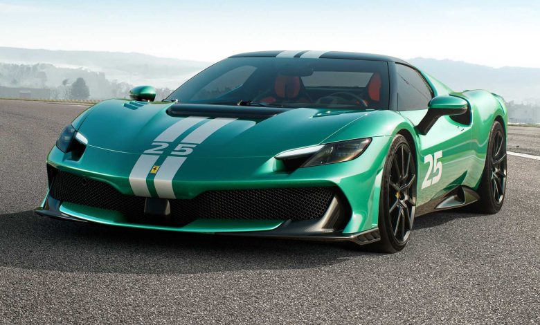 Ferrari 296 Speciale anteriore 3/4