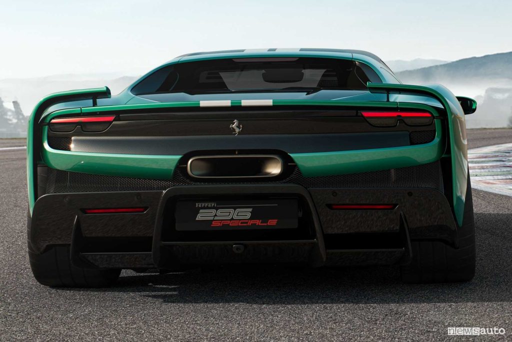 Ferrari 296 Speciale posteriore