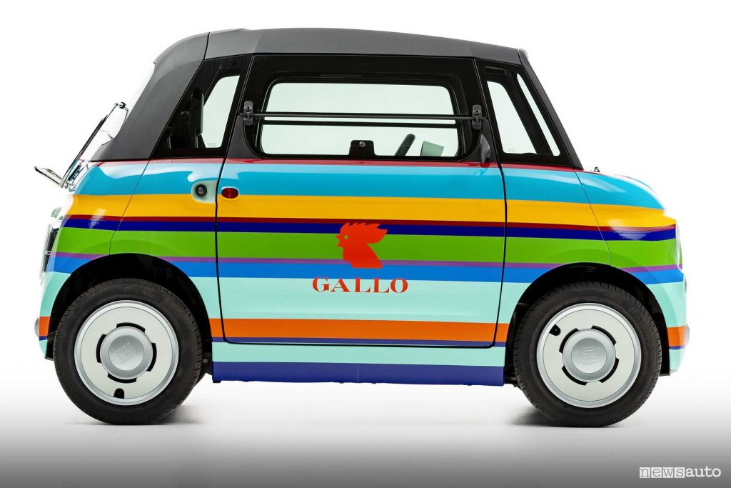 Fiat Topolino Gallo laterale