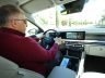 Giovanni Mancini alla guida della Hyundai Tucson plug-in hybrid