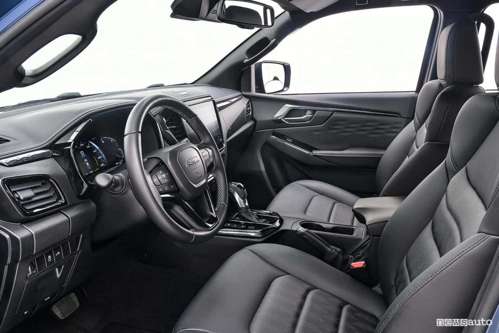 Isuzu D-Max EV abitacolo