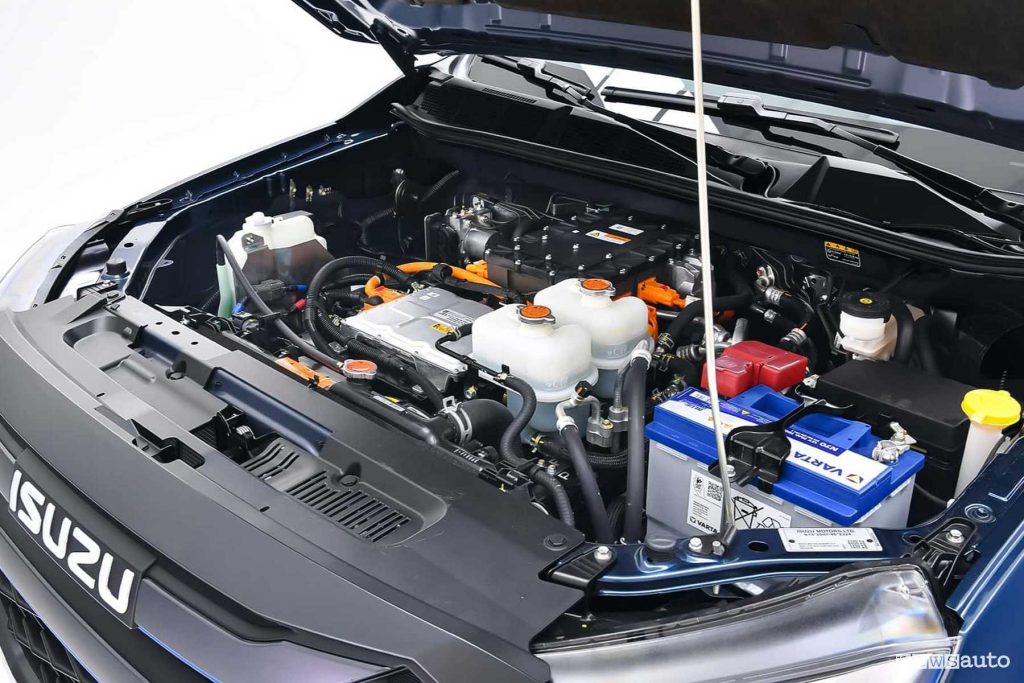 Isuzu D-Max EV vano motore elettrico