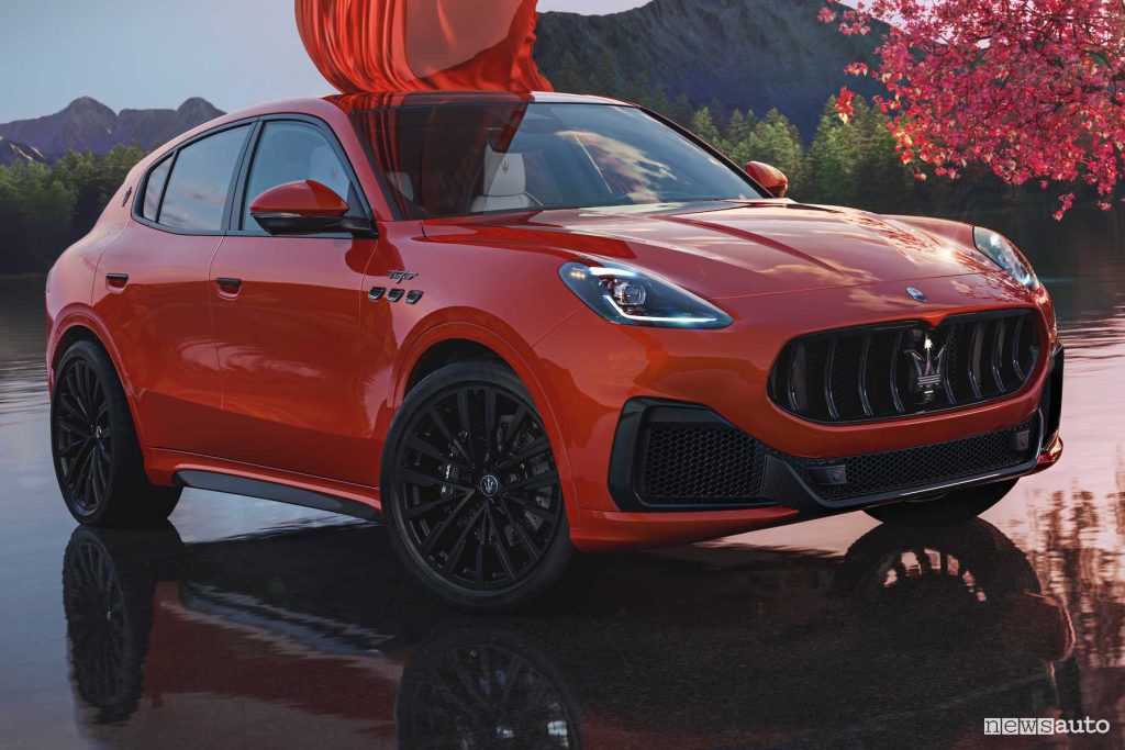 Maserati Grecale nella livrea Orange Devil