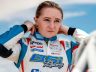 Heather Hadley in pista con la Mazda MX-5 Cup