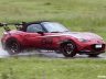 Federica Levy in pista con la Mazda MX-5