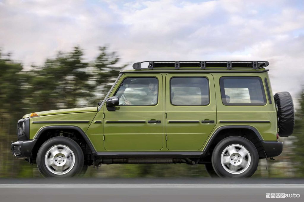 Mercedes Classe G Edition Stronger Than The 1980s su strada
